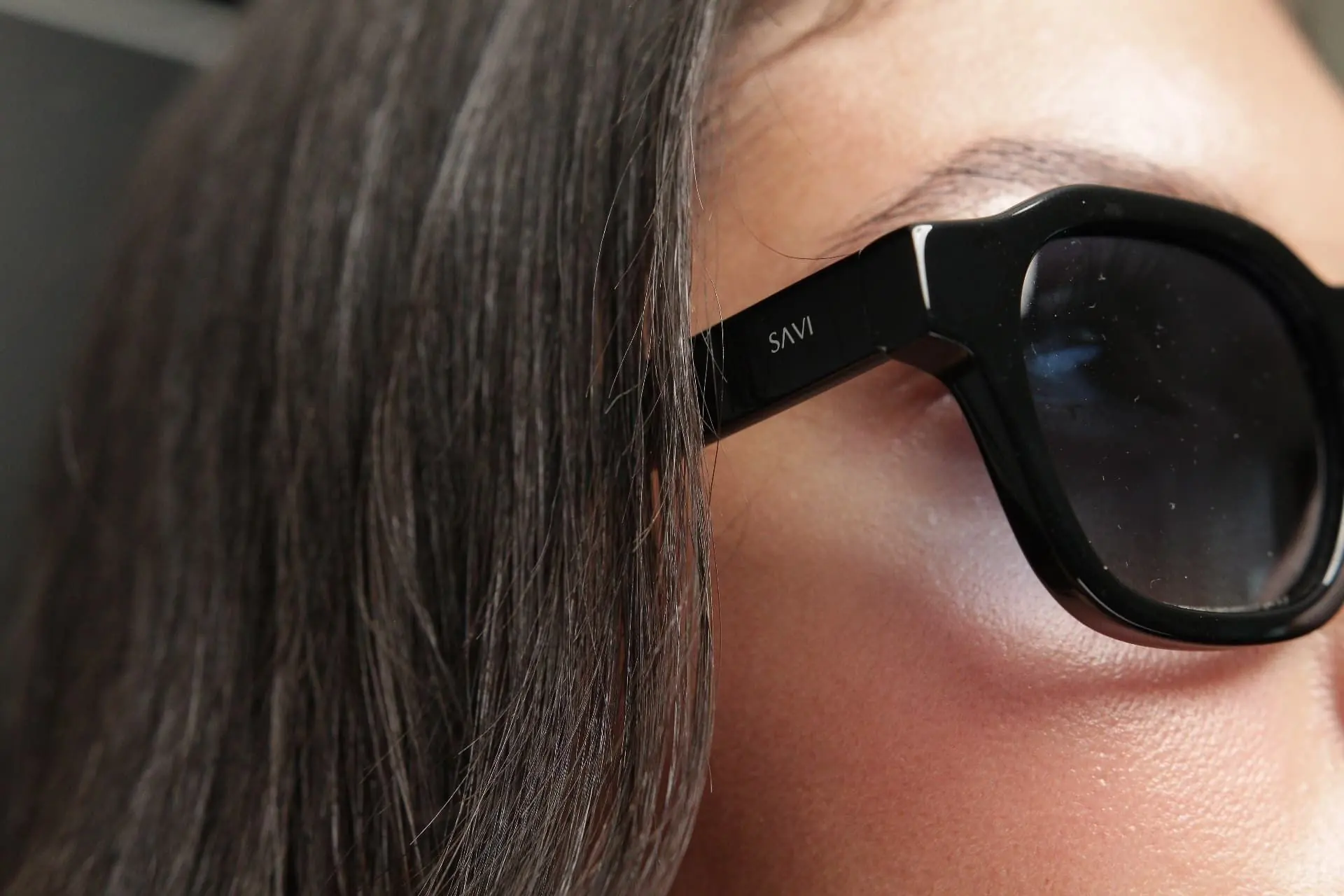 SAVI eyewear close-up